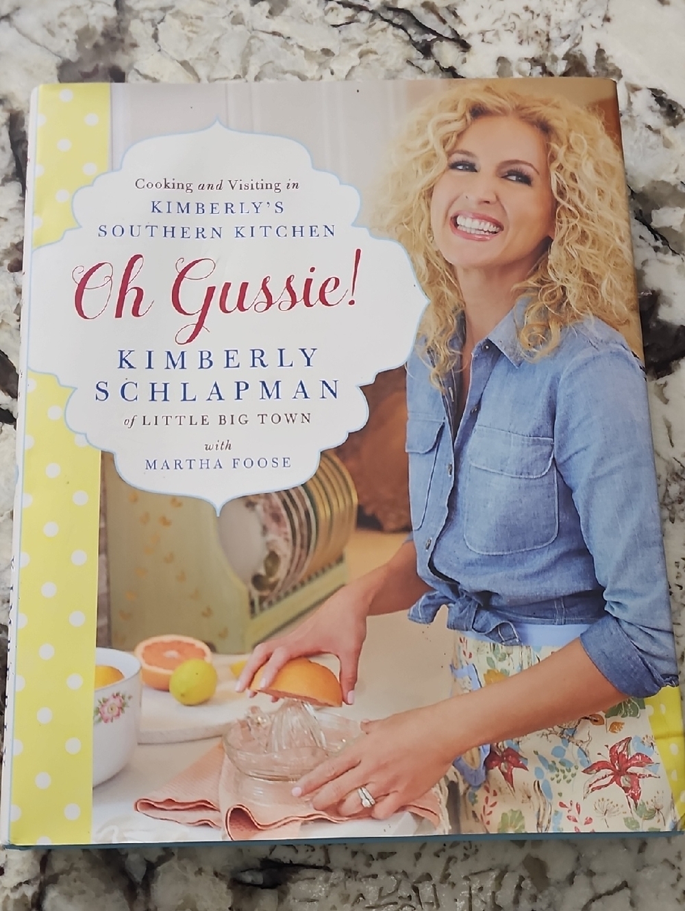 Autographed "Oh Gussie!" Recipe Book by Kimberly Schlapman